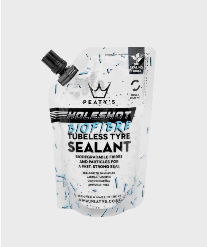 Peaty's HoleShot Biofibre Tubeless Tyre Sealant - 120ml