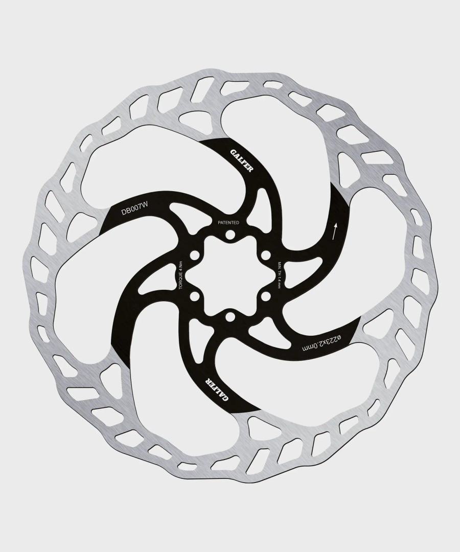 Galfer Wave Disc Rotor - 6 Bolt 223 X 2MM