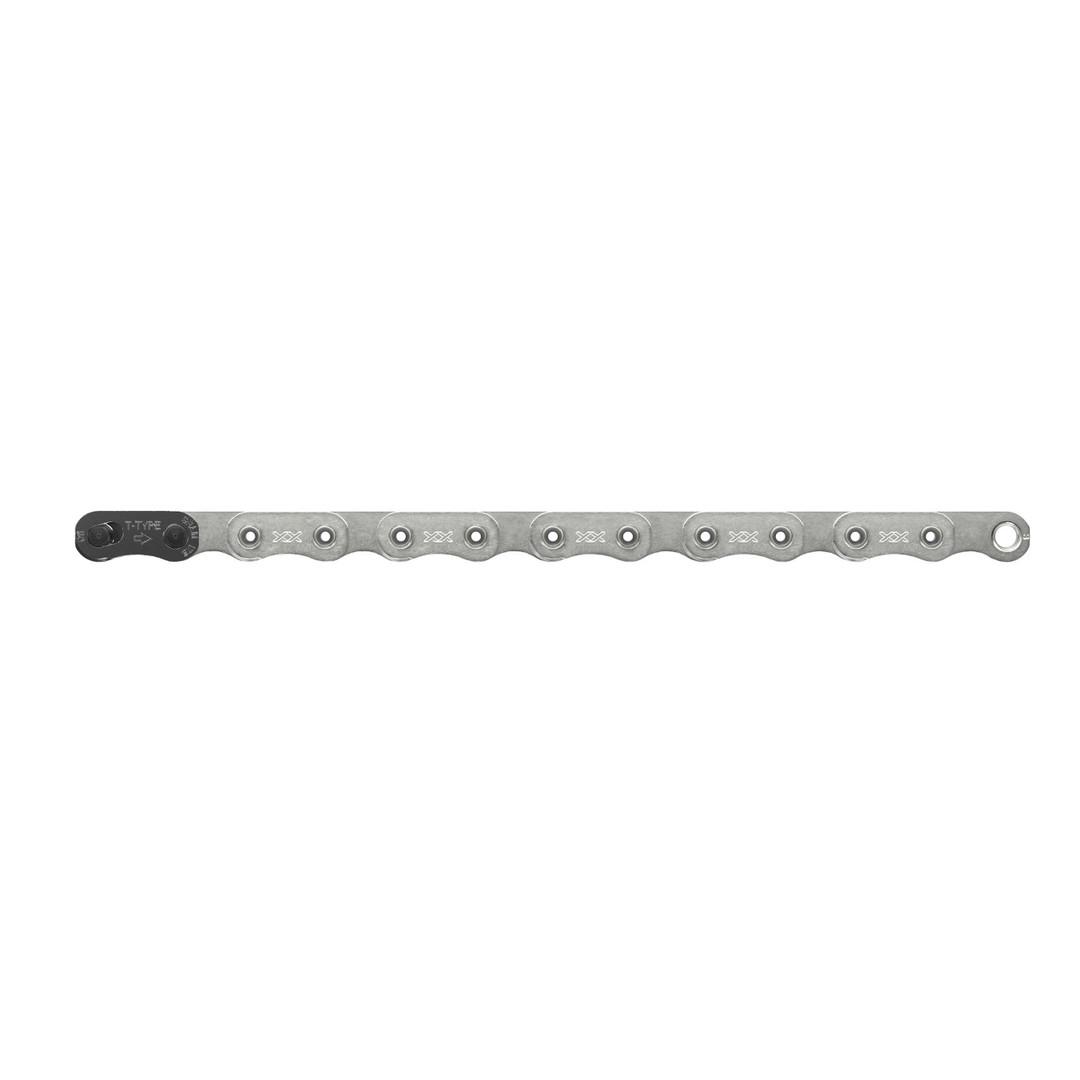 SRAM XX T-Type Eagle Silver Chain 12 Speed - Powerlock - 126L