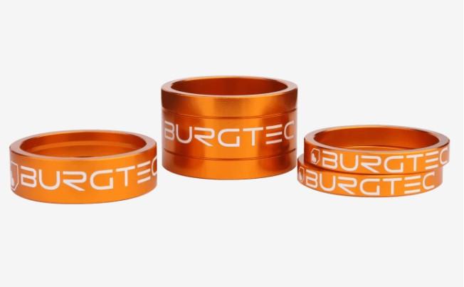 Burgtec Stem Spacer Kit - Iron Orange