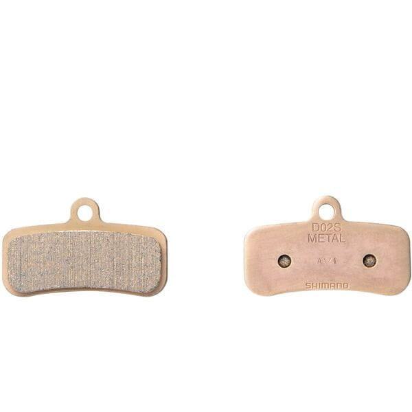 Shimano D02S-MX Disc Pads and Spring - Metal Sintered Pad/Steel Back