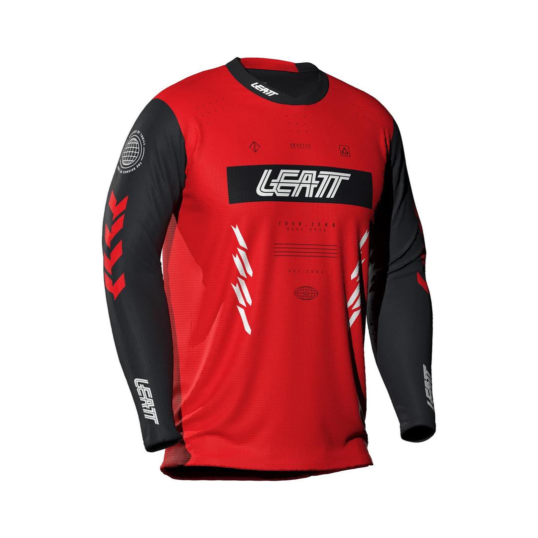 Leatt Gravity 4.0 MTB Long Sleeve Junior Jersey V26 - Race Red