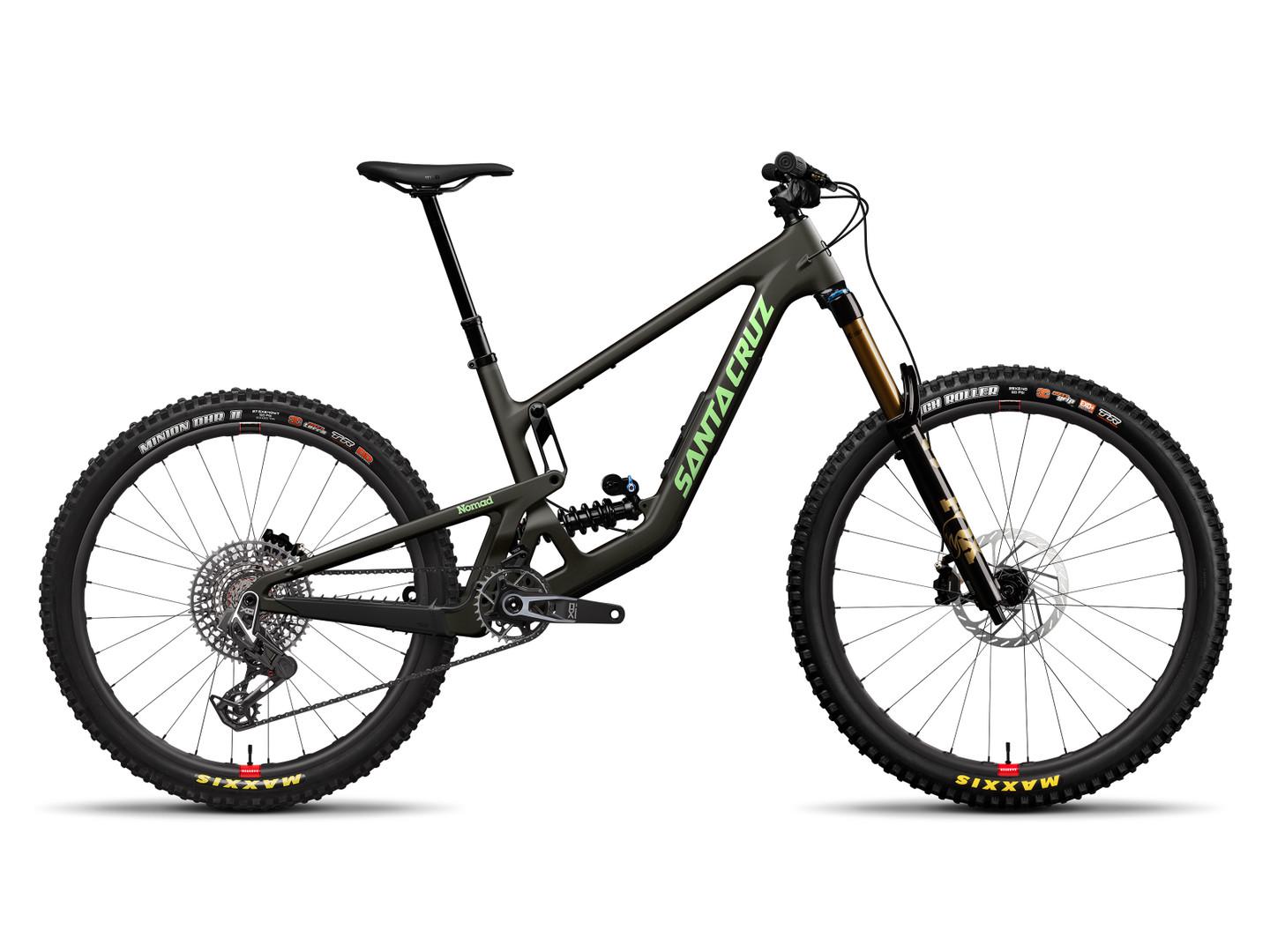 Santa Cruz Nomad 7 CC X0 AXS 2027 - Metallic Earth