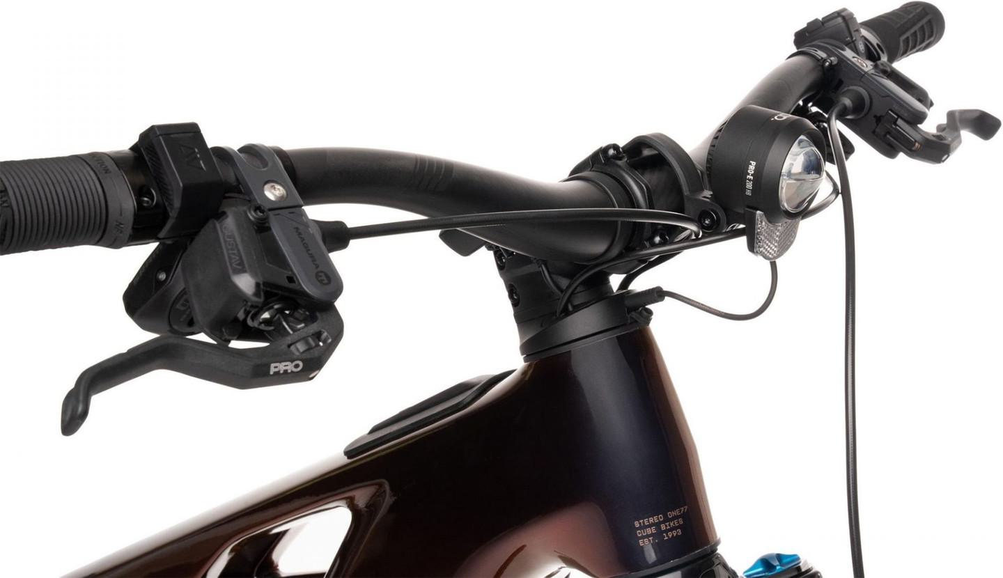 Cube ACID E-Bike Front Light Pro-E 200 High Beam X-Connect - Black