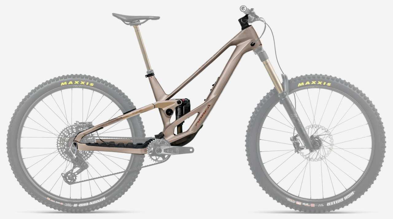 Orbea Rallon Enduro Frameset 2026 - Nickel Chrome