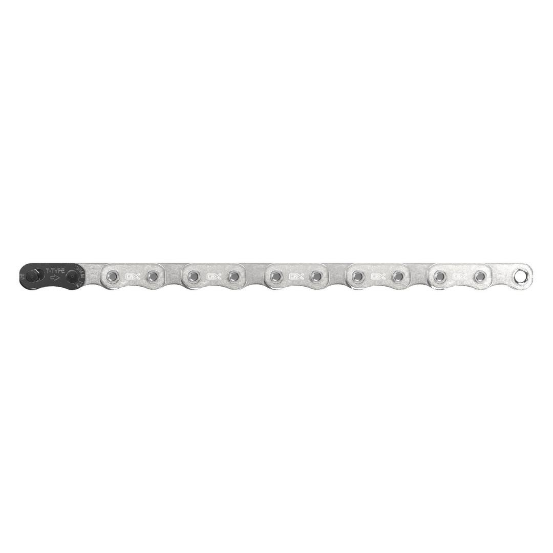 SRAM GX Eagle / 90 T-Type Silver Chain 12 Speed - Powerlock - 126L