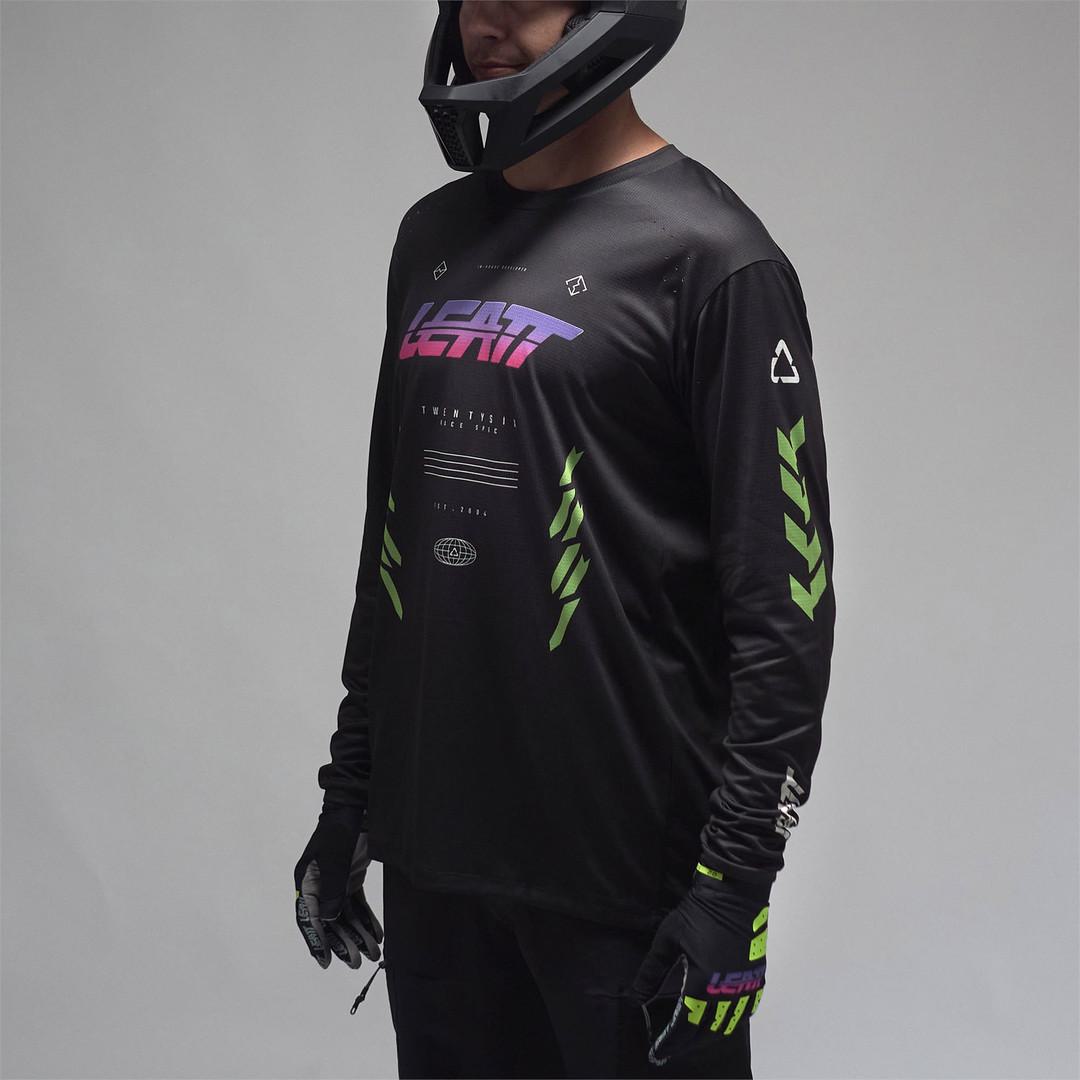 Leatt Gravity 4.0 MTB Long Sleeve Jersey V26 - Race Black