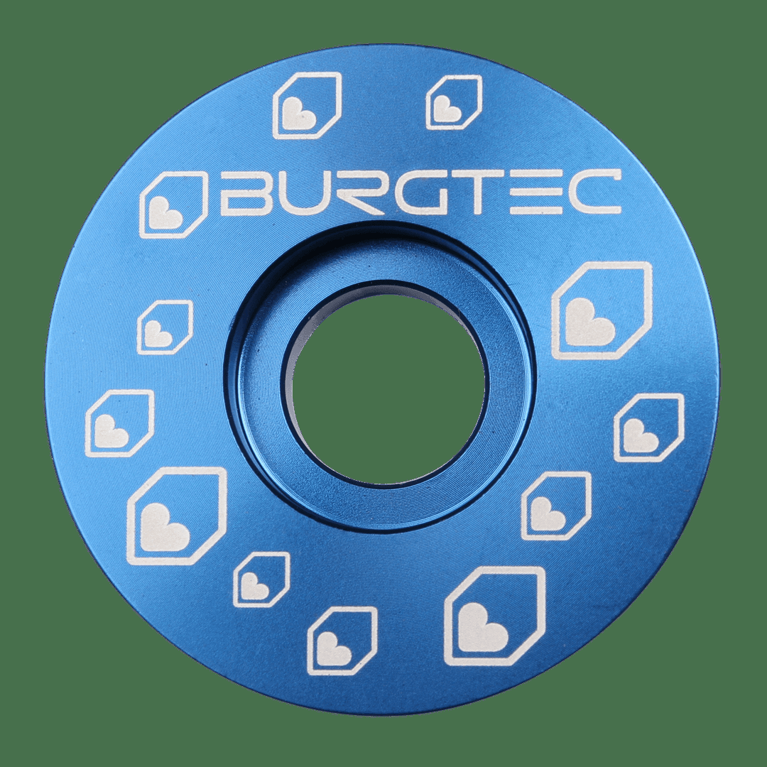 Burgtec Top Cap - Deep Blue