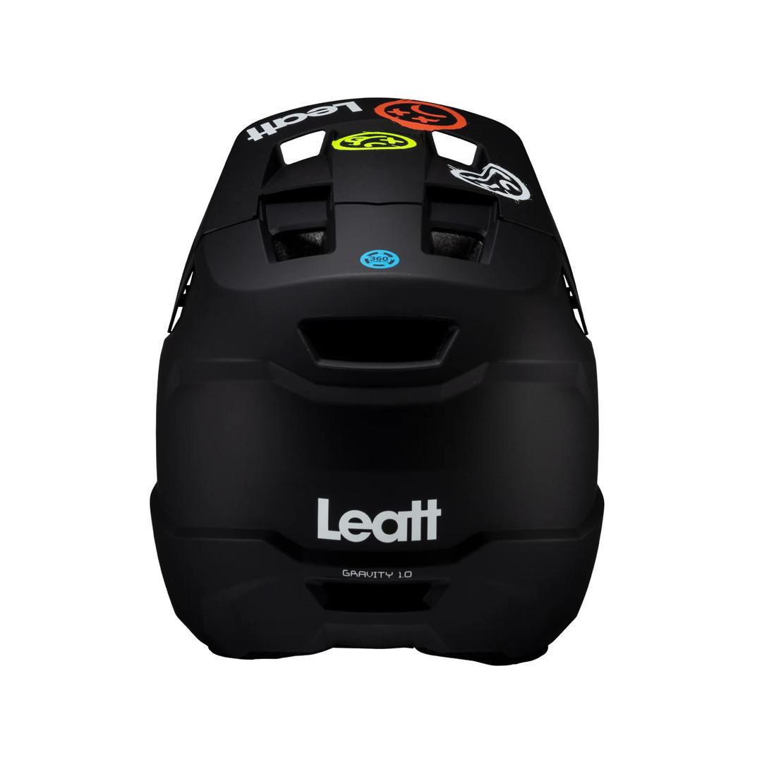 Leatt Gravity 1.0 MTB Jr Helmet - Black