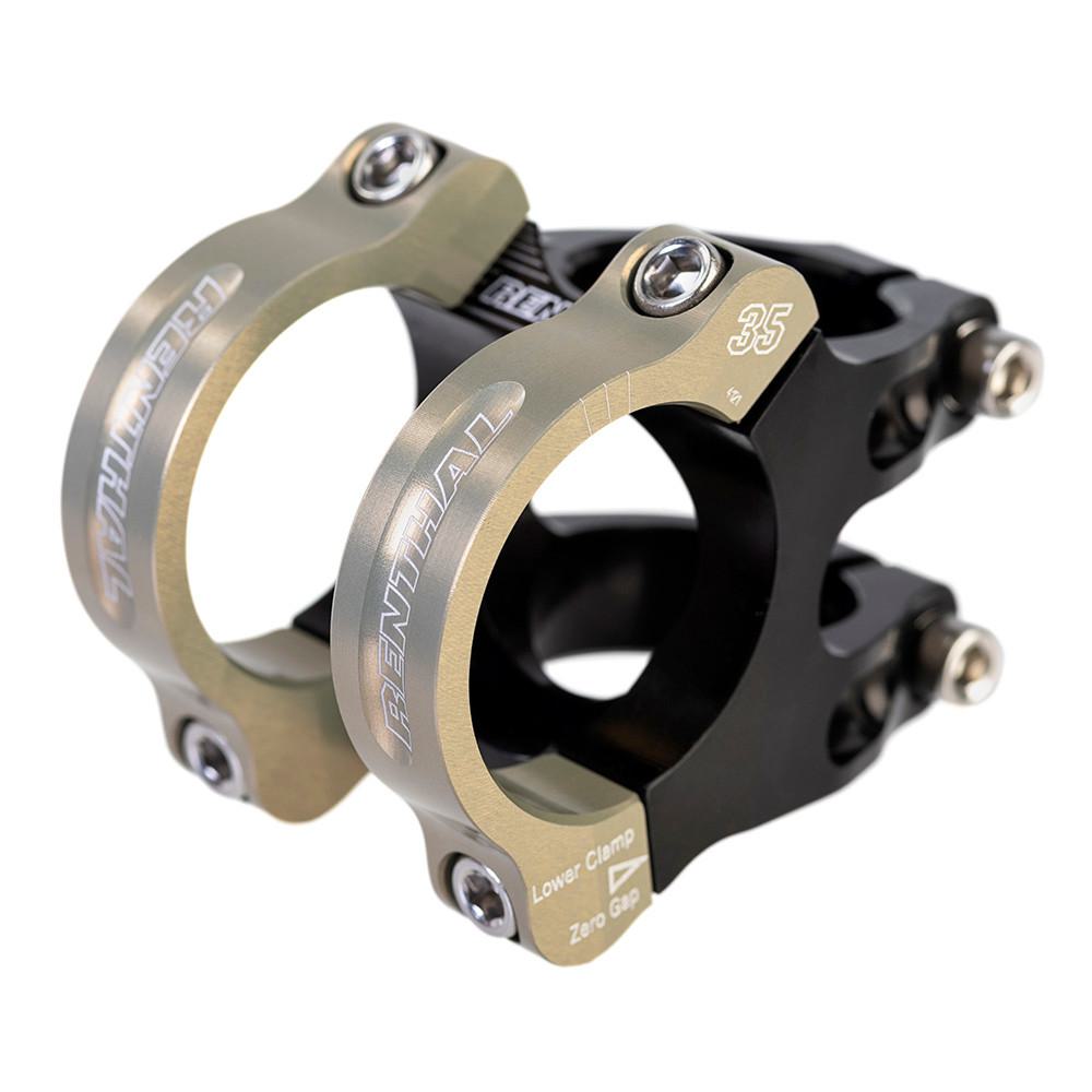 Renthal Apex 35 High Performance Stem 40mm - Black/Gold