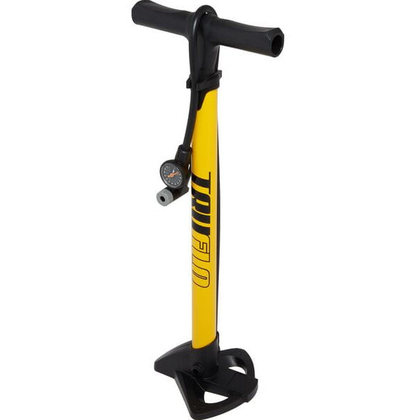TruFlo Ecotrax Floor Pump - Yellow