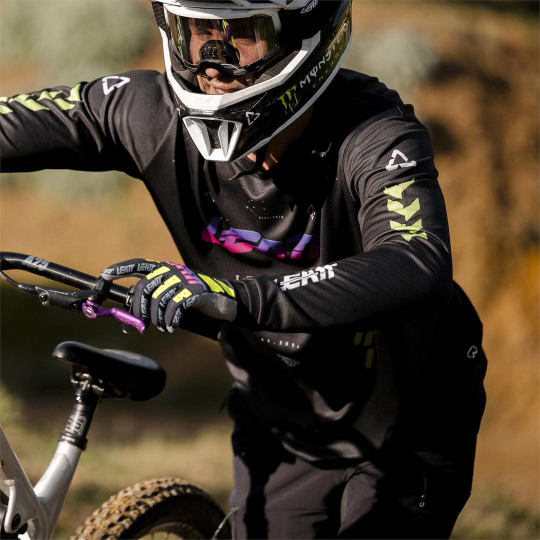 Leatt Gravity 4.0 MTB Long Sleeve Jersey V26 - Race Black
