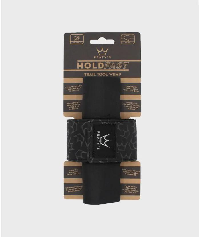 Peaty's HoldFast Trail Tool Wrap - Black