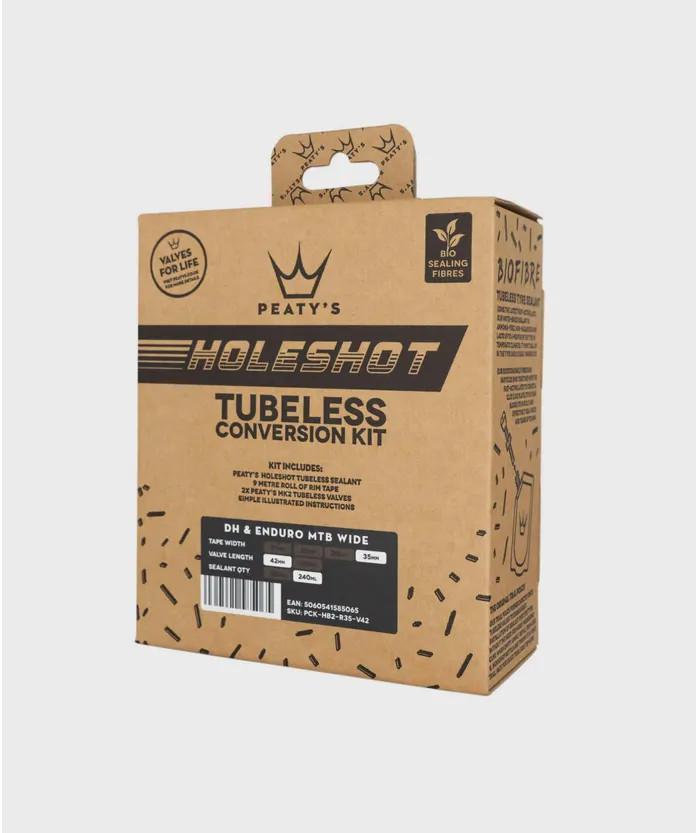 Peaty's Holeshot Tubeless Conversion Kit - DH/Enduro