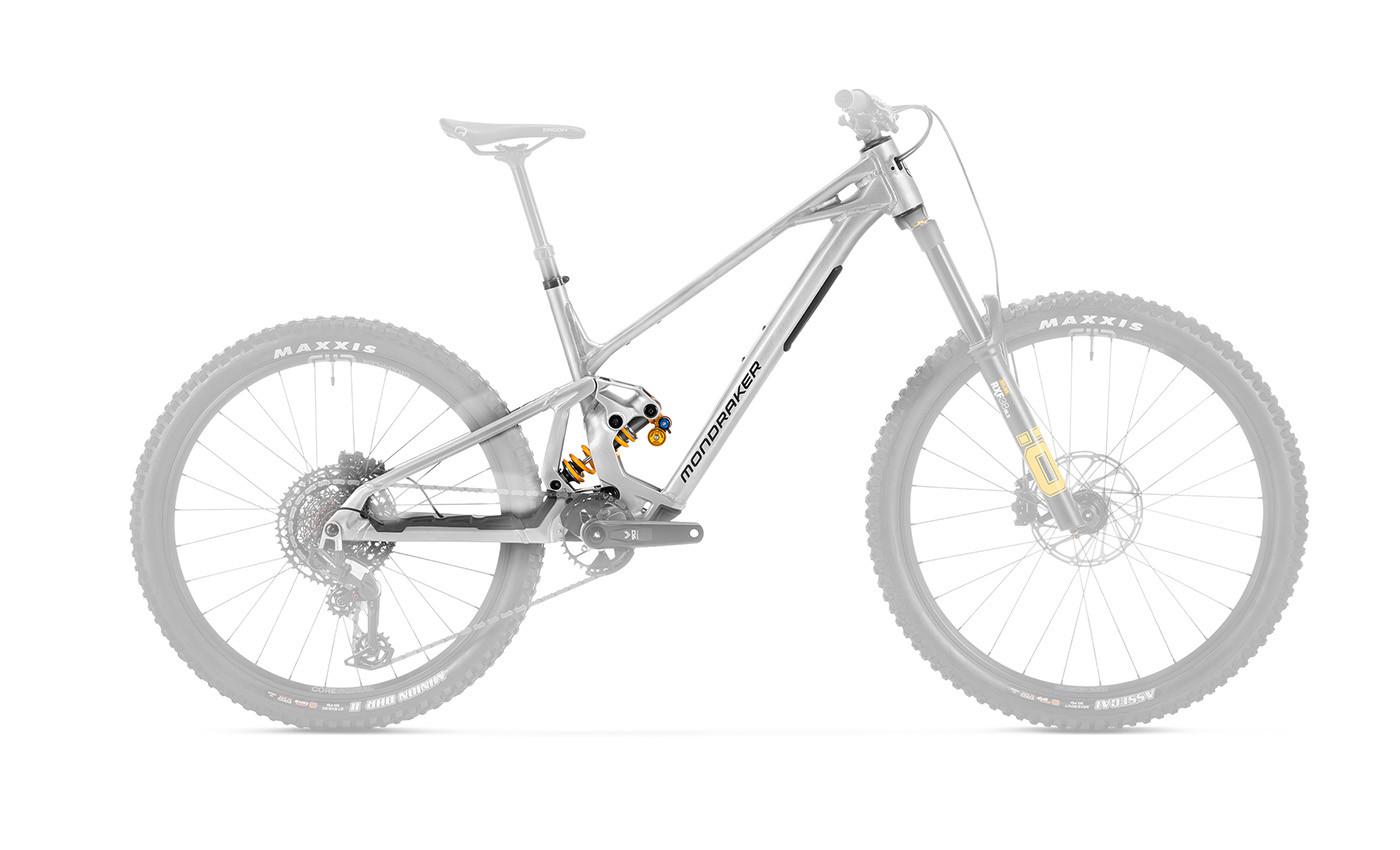 Mondraker Anark XR 2027 Frameset - Raw Aluminium