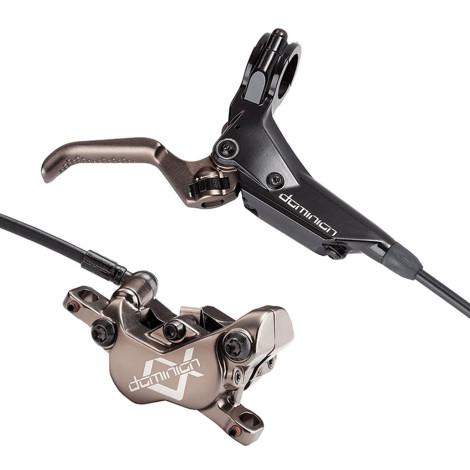Hayes Dominion A4 Brake Kit - Short Reach Lever - Front/Rear 180cm Hose - Black/Bronze