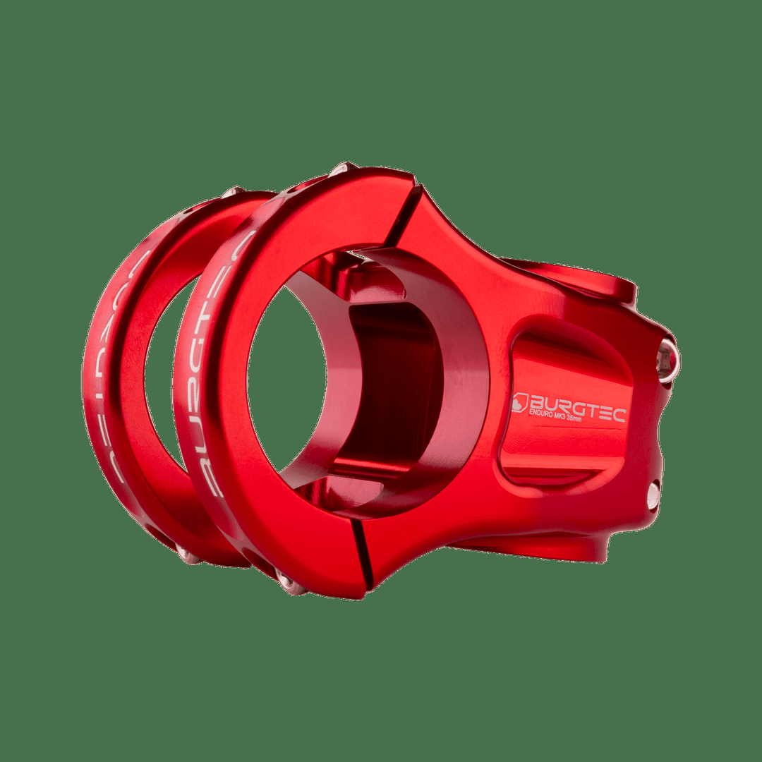 Burgtec MK3 Enduro Stem 35mm Clamp | 35mm - Race Red