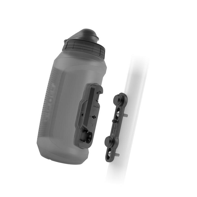 Fidlock Twist Bottle 750ml Compact + Bike Base - Trans Black