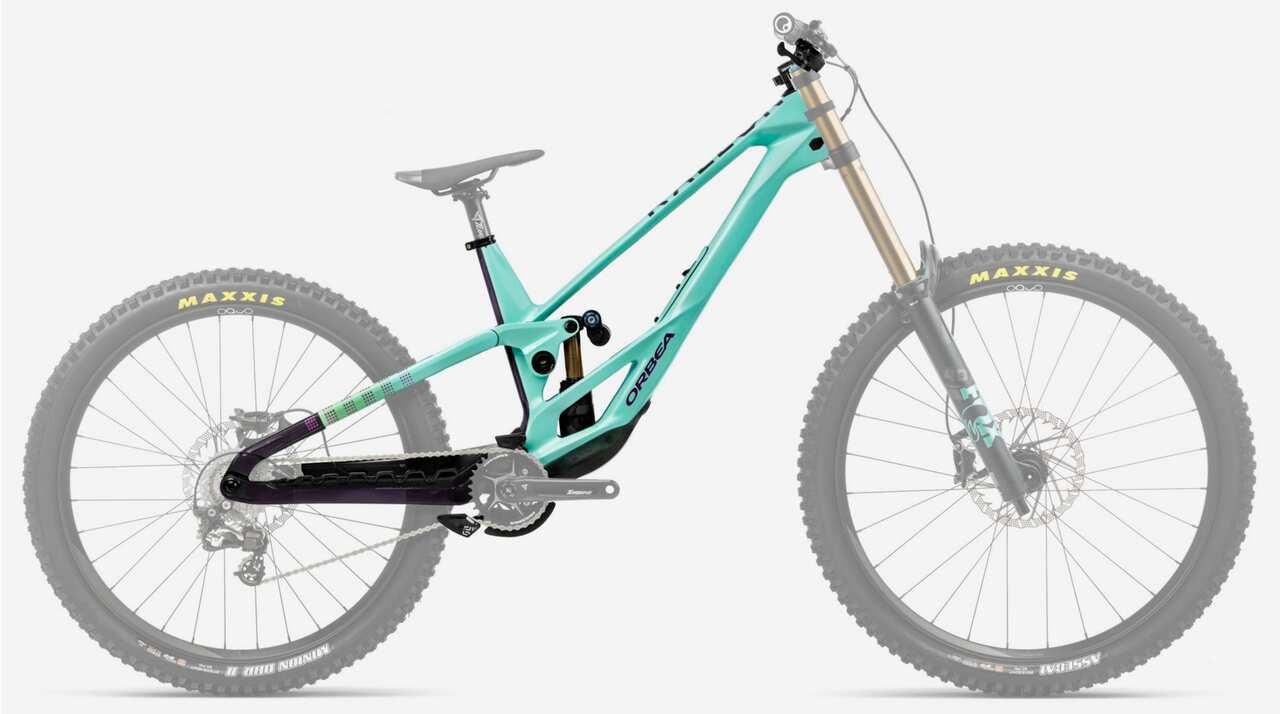 Orbea Rallon DH Frameset 2026 - Aloha Green
