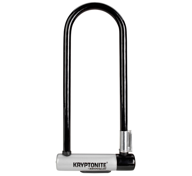 Kryptonite Kryptolock Long Shackle U-Lock with Flexframe Bracket