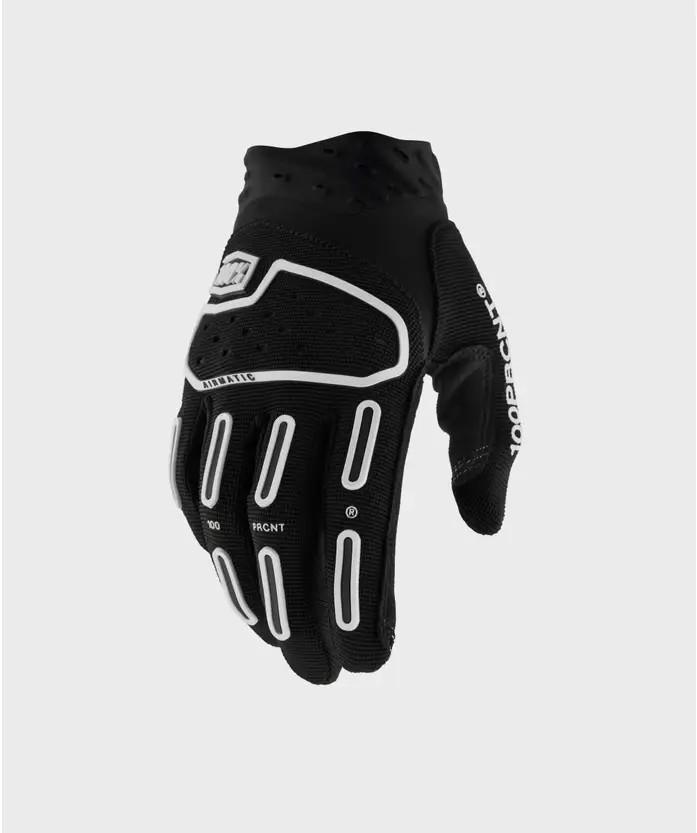100% Airmatic Gloves Black