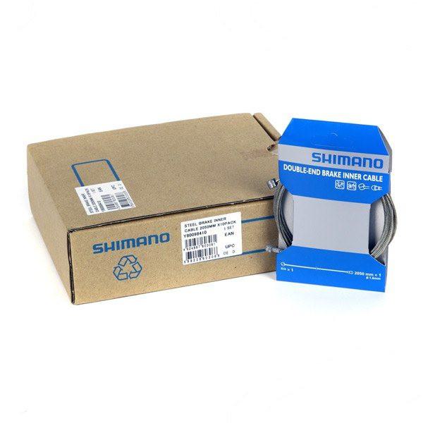 Shimano Road/MTB Dual Ended Brake Steel Inner Wire - 1.6 x 2050mm