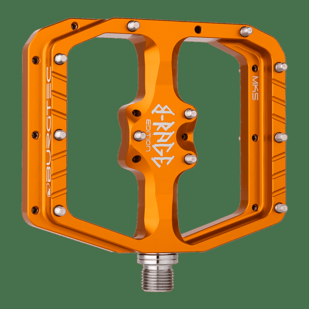 Burgtec MK5 Penthouse B-RAGE Pedals - Iron Bro Orange