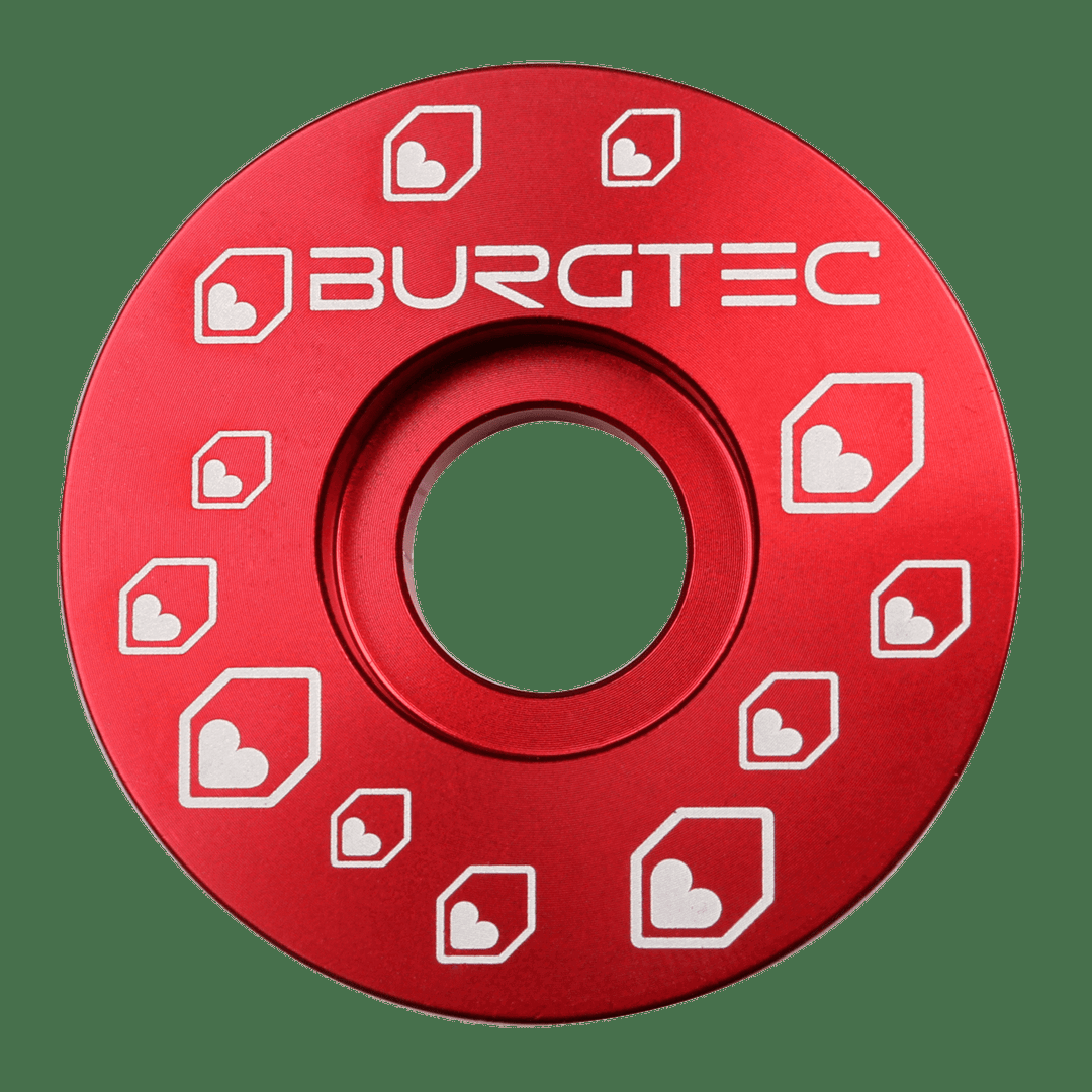Burgtec Top Cap - Race Red