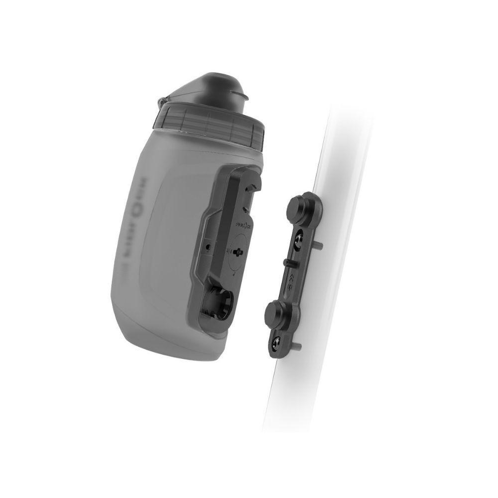 Fidlock Twist Bottle 450ml + Bike Base - Trans Black