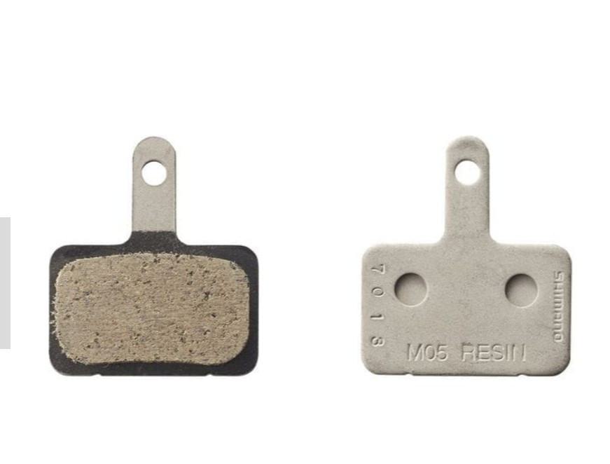 Shimano M05-RX Disc Pads and Spring - Resin Pad/Steel Back