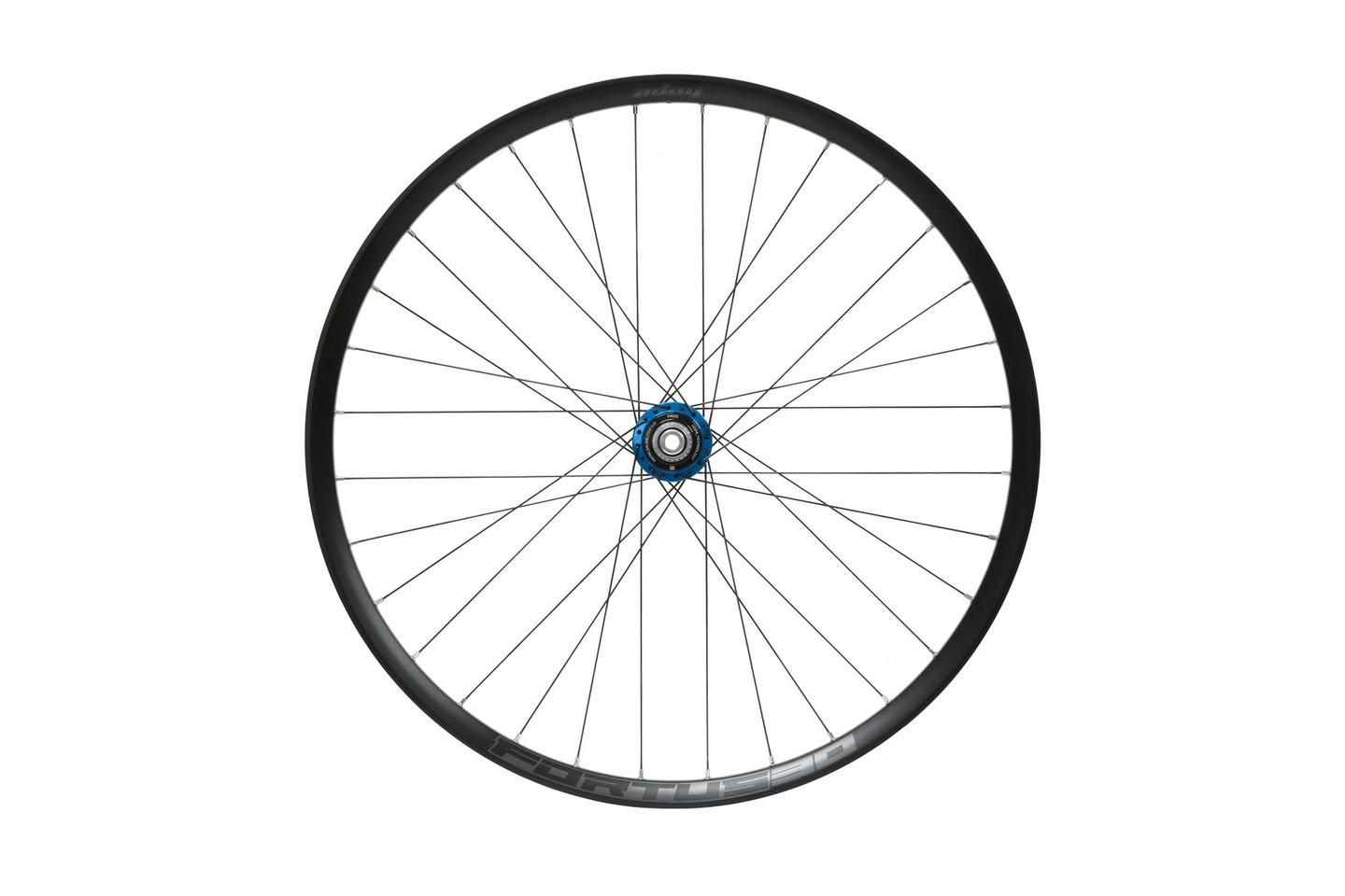 Hope Fortus 30W 27.5" Rear Wheel - Pro 5 6 Bolt - HG Steel - 148mm Boost - Blue