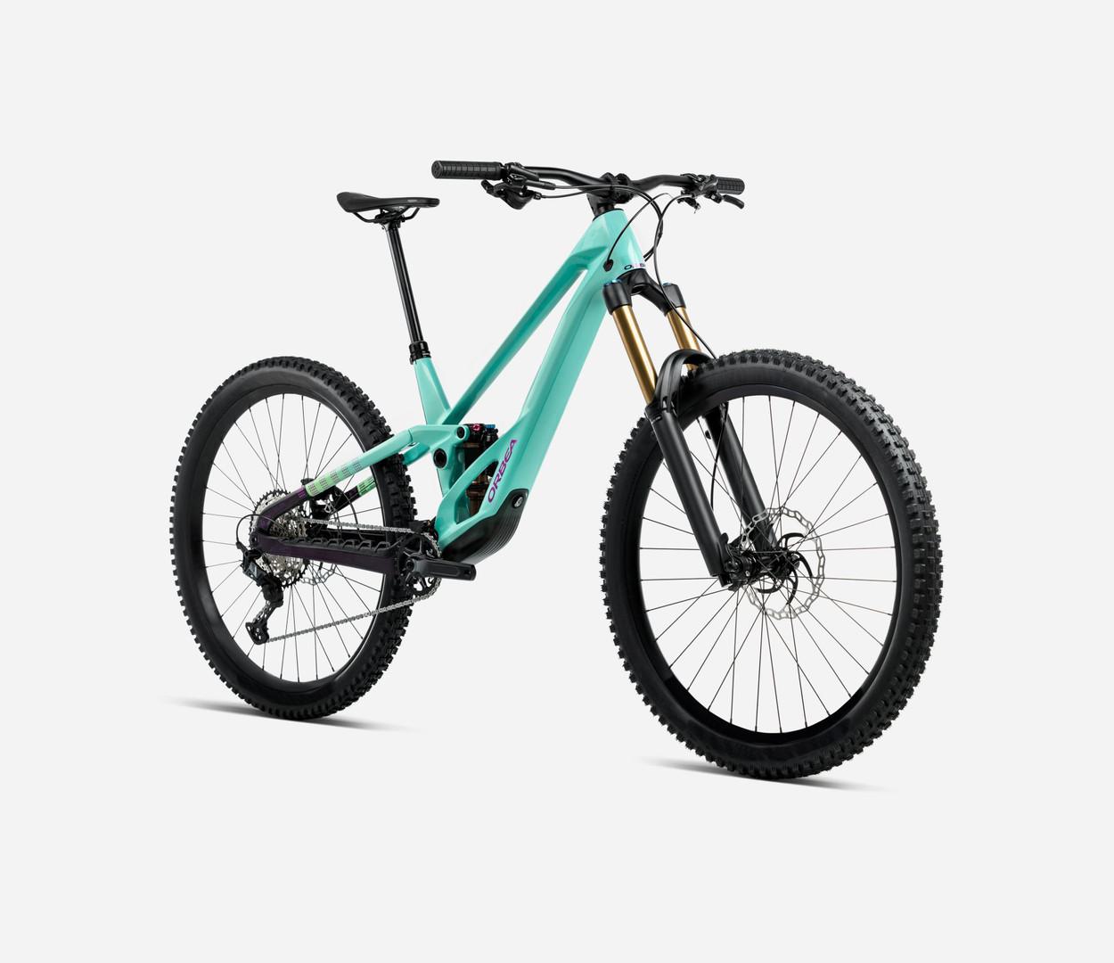 Orbea Rallon E-TEAM 2026 - Aloha Green / Purple
