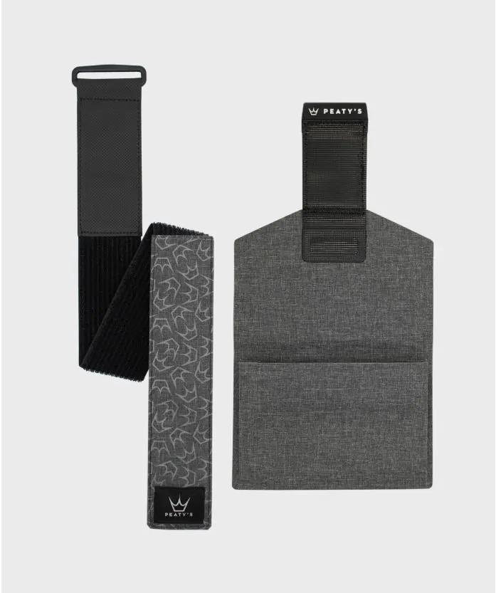 Peaty's HoldFast Trail Tool Wrap - Slate Grey