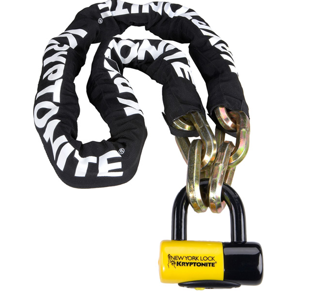 Kryptonite Fahgettaboudit Chain 14mm x 150cm & NY Disc Lock