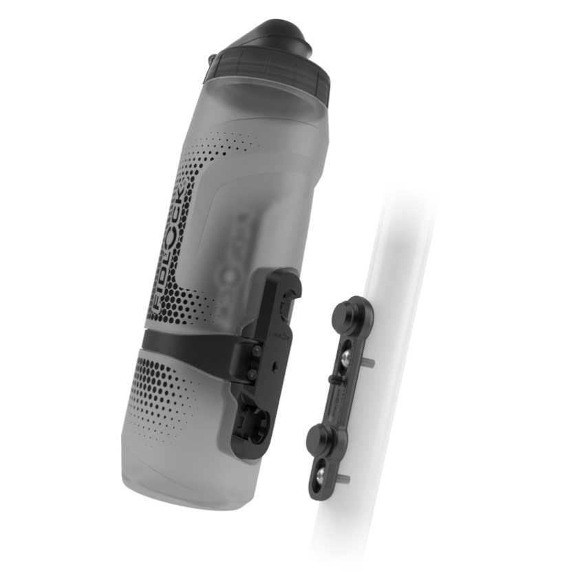 Fidlock Twist Bottle 800ml + Bike Base - Trans Black