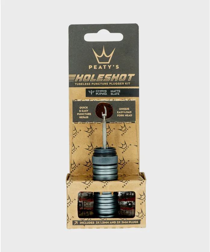 Peaty's HoleShot Tubeless Puncture Plugger Kit - Slate Grey