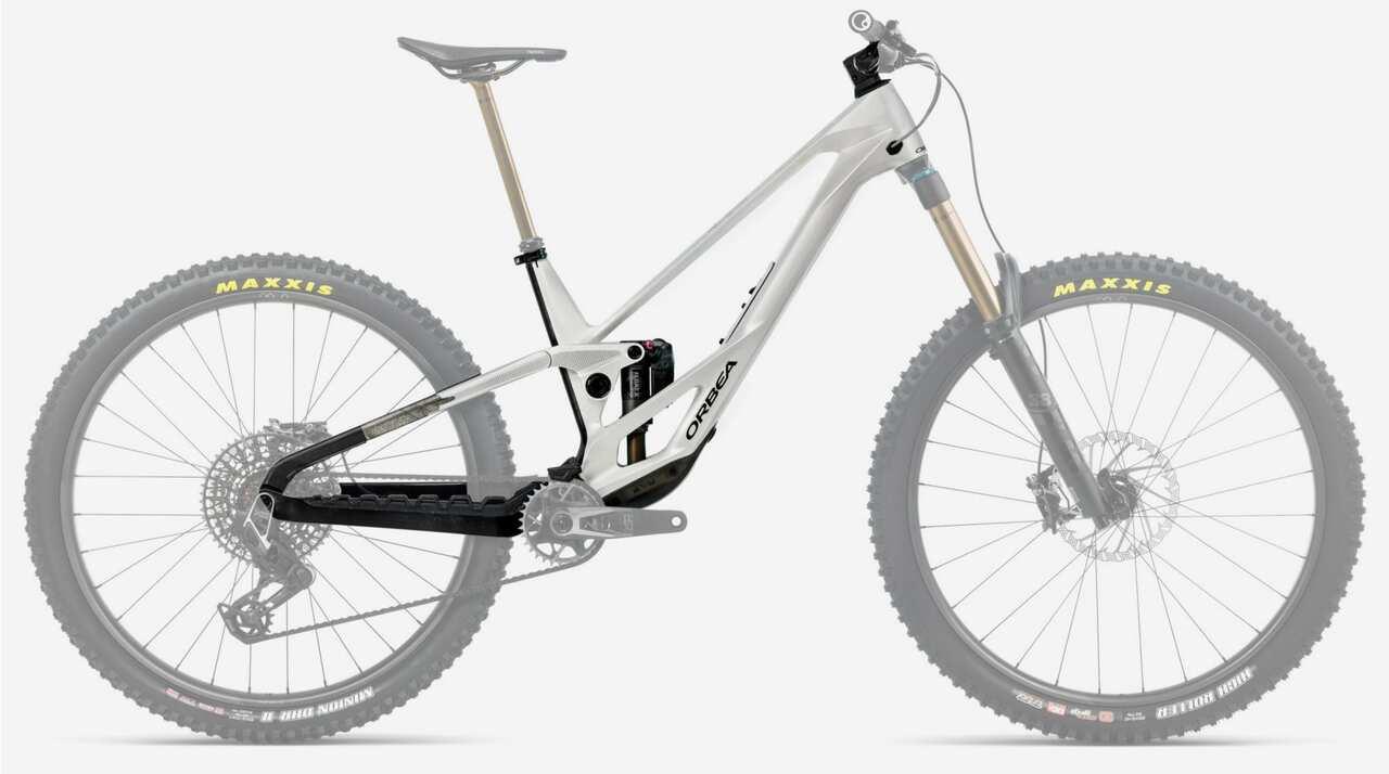 Orbea Rallon Enduro Frameset 2026 - White Chich/Diamond Black