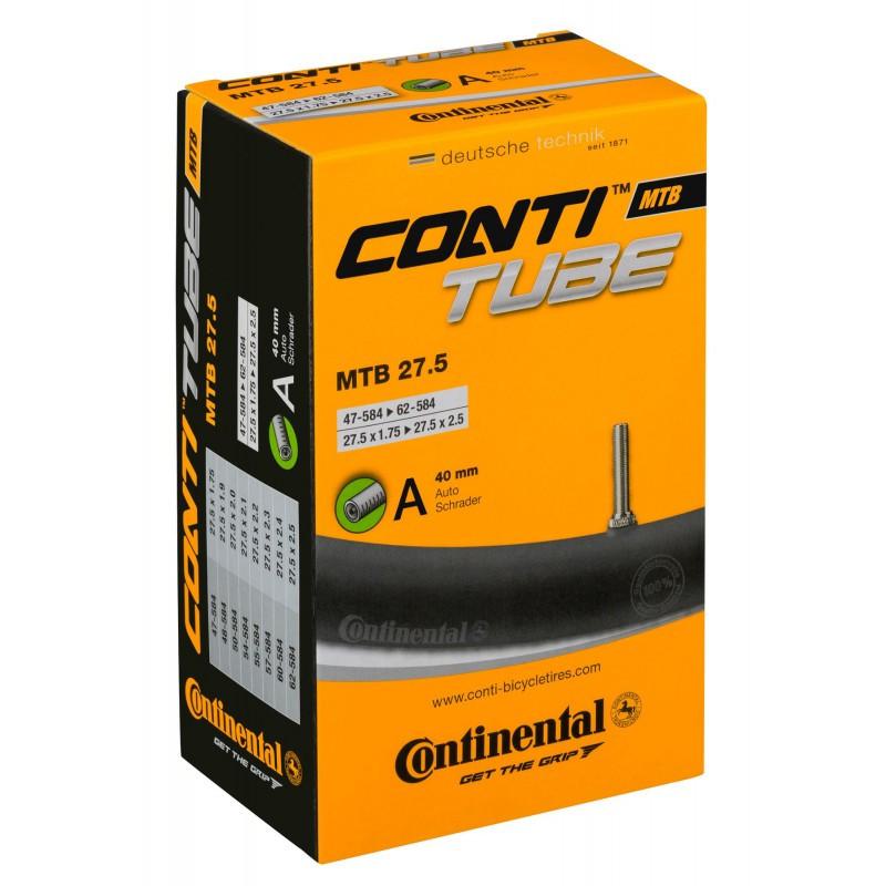 Continental Conti MTB Tube - Schrader 40mm Valve 27.5" x 1.75 - 2.50