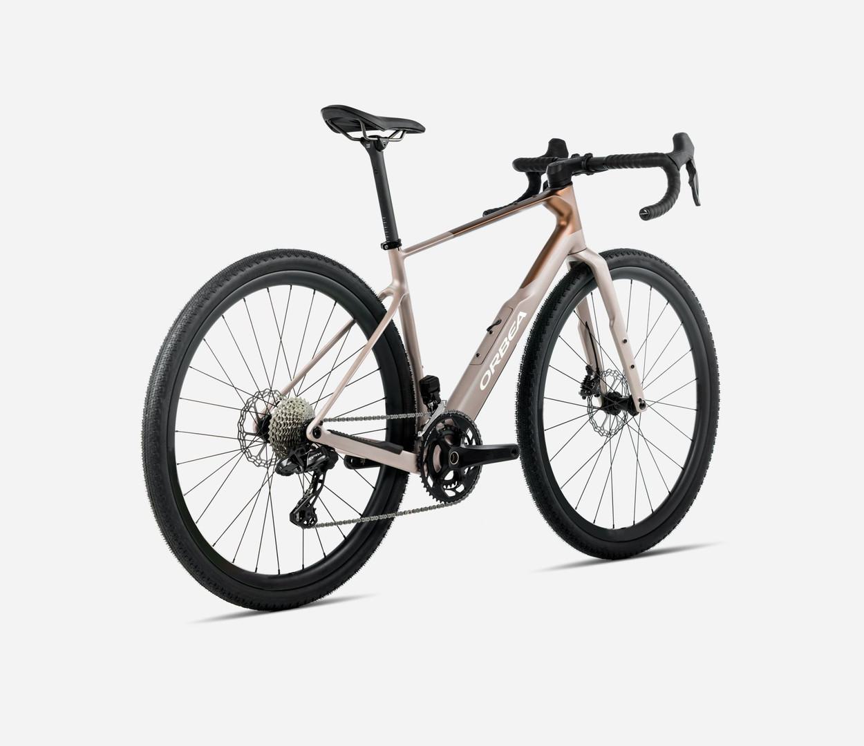 | Orbea Terra M31ETeam 1x 2026 - Nickel / Cinnamon